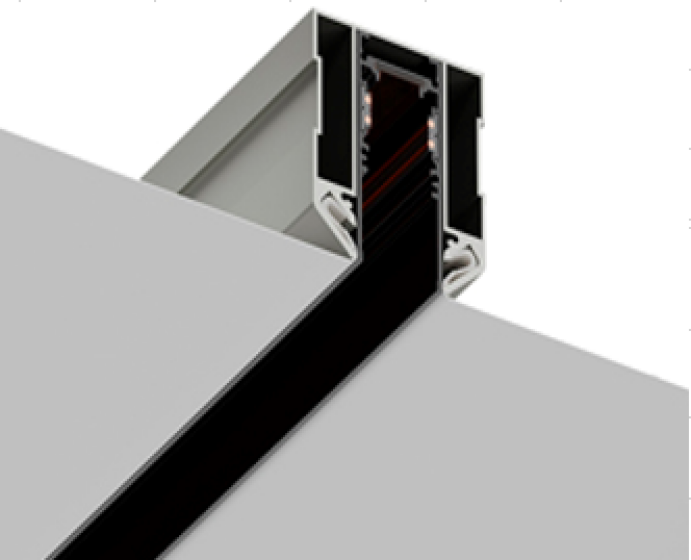 Магнитный шинопровод для натяжного потолка MAGNETIC TRACK NP25-300